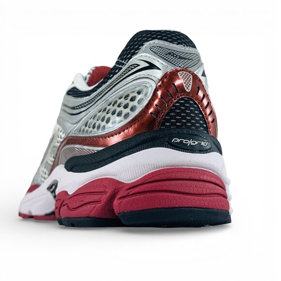 Saucony ProGrid Omni 9 OG White Silver Red Men\'s Shoes Sneakers S70739-1